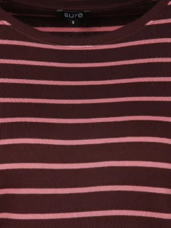 Damen Sure Damen Streifenshirt mit 7/8 Arm