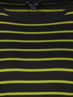 Damen Sure Damen Streifenshirt mit 7/8 Arm
