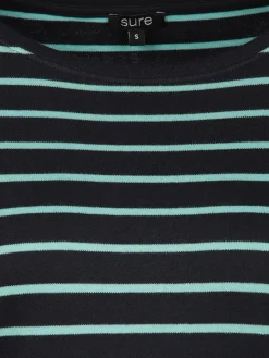 Damen Sure Damen Streifenshirt mit 7/8 Arm