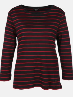 Damen Sure Damen Streifenshirt mit 7/8 Arm