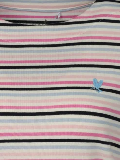 Damen Sure Damen Streifenshirt mit 7/8 Ärmeln