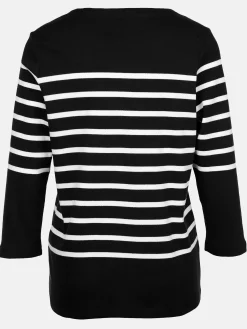 Damen Sure Damen Streifenshirt mit 3/4 Arm