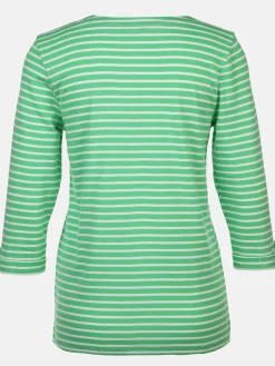 Damen Sure Damen Streifenshirt mit 3/4 Arm