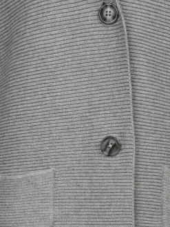 Damen Sure Damen Strickblazer mit zwei Knöpfen