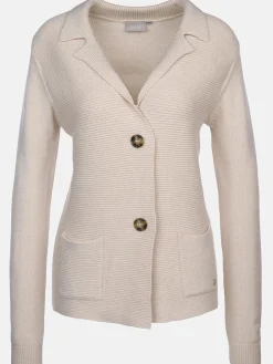Damen Sure Damen Strickblazer mit zwei Knöpfen