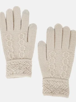 Damen Sure Damen Strickhandschuhe mit Touch Screen Funktion