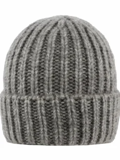 Damen IX-O Damen Strickmütze mit Umschlag