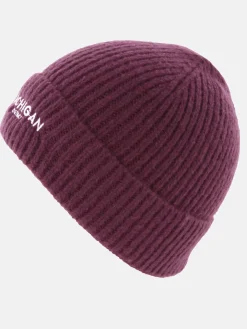 Damen IX-O Damen Strickmütze mit Umschlag