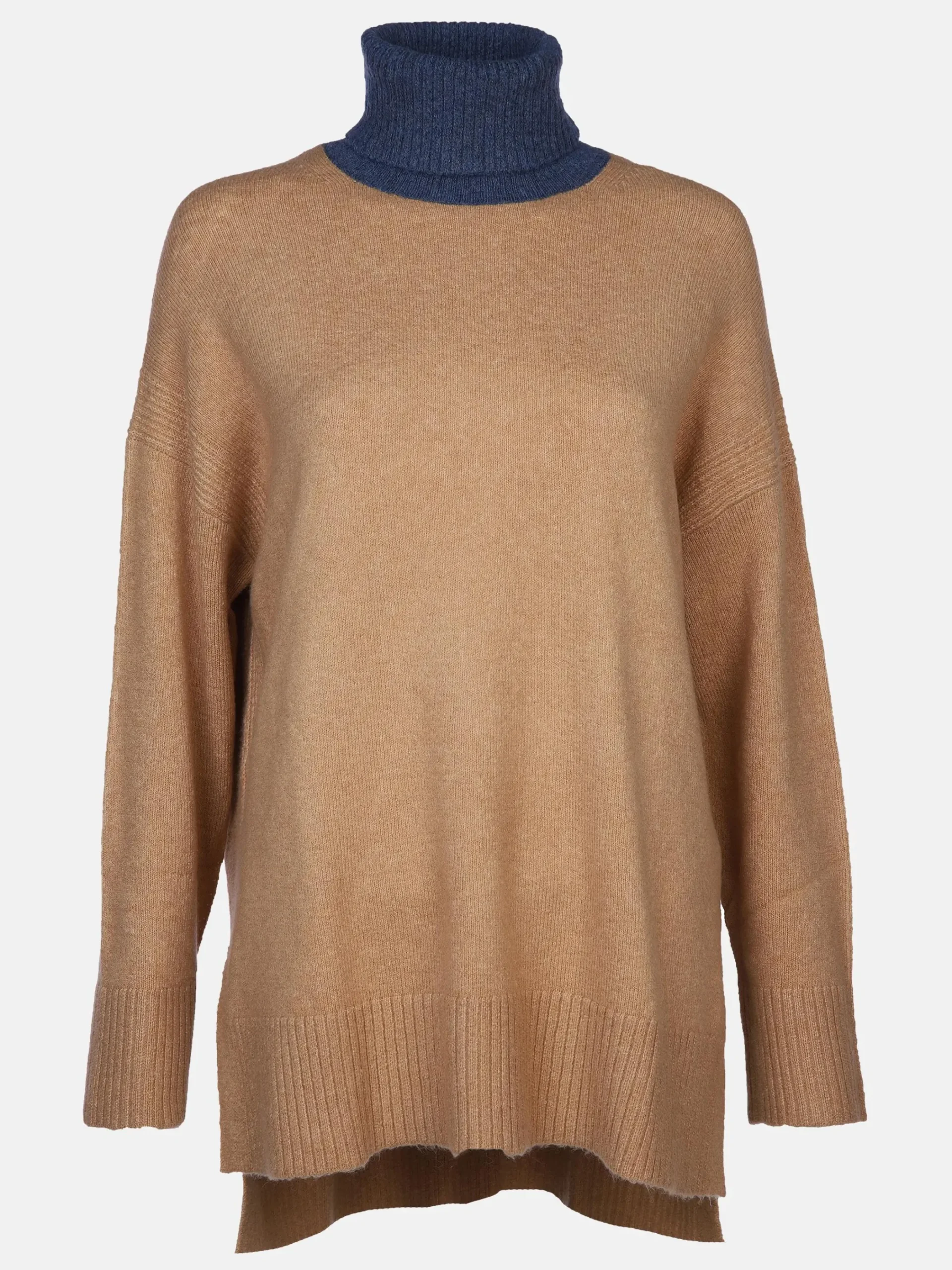 Damen Tom Tailor Damen Strickpullover mit Rollkragen