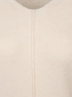 Damen Tom Tailor Damen Strickpullover mit V-Ausschnitt