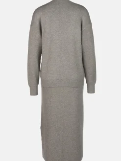 Damen Lisa Tossa Damen Strickset bestehend aus Rock und Pullover