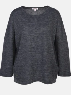 Damen Stooker DOB Damen Strickshirt mit 3/4 Arm