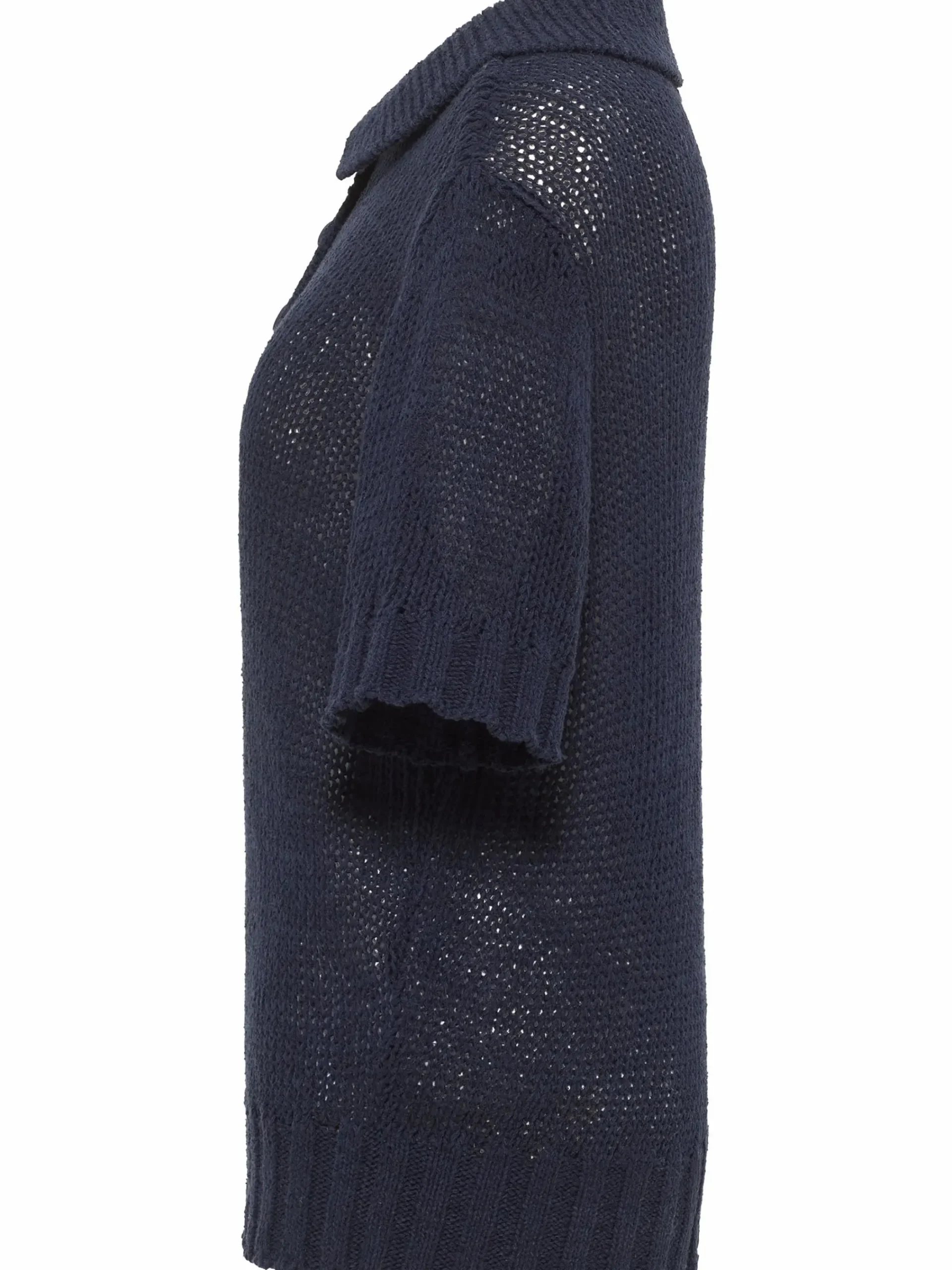 Damen Mustang Damen Stricksweater "Lolita" mit Polokragen