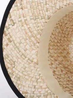 Damen Sure Damen Strohhut mit Schleife