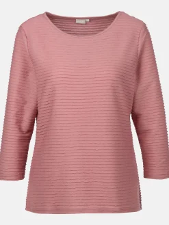 Damen Sure Damen Struktur Shirt mit 3/4 Arm