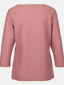 Damen Sure Damen Struktur Shirt mit 3/4 Arm