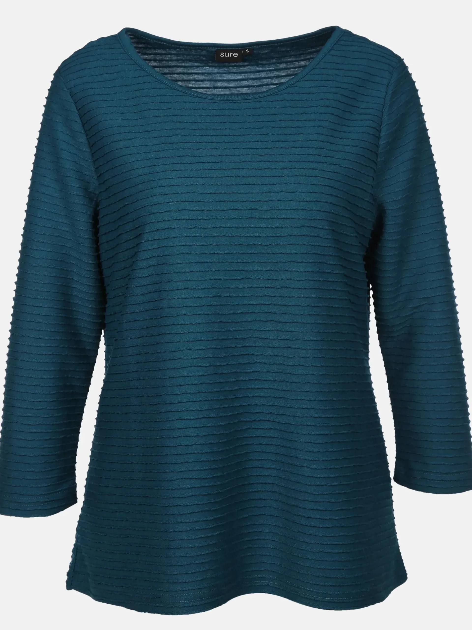 Damen Sure Damen Struktur Shirt mit 3/4 Arm