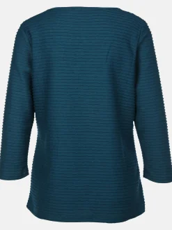 Damen Sure Damen Struktur Shirt mit 3/4 Arm