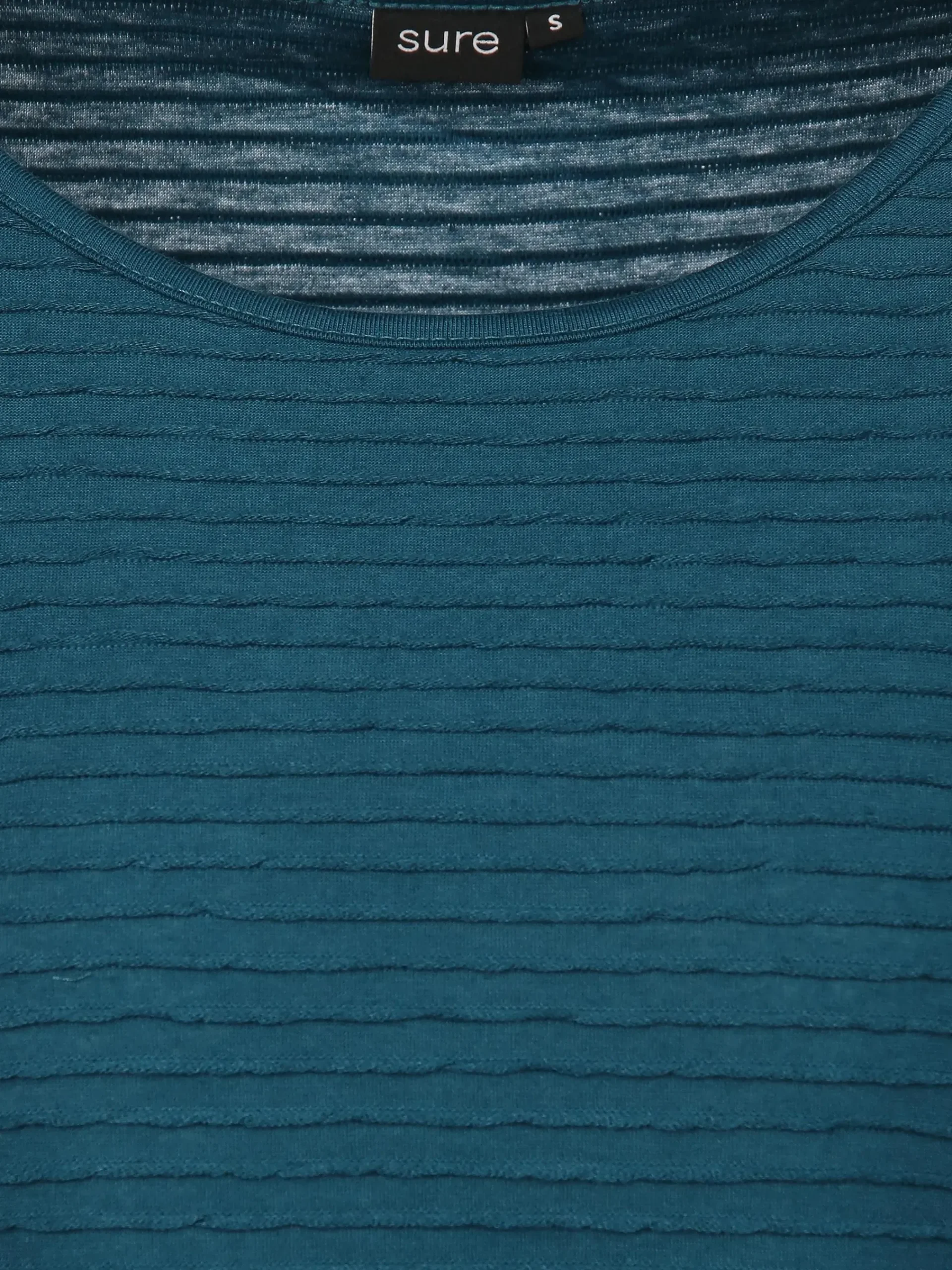 Damen Sure Damen Struktur Shirt mit 3/4 Arm