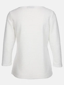 Damen Sure Damen Struktur Shirt mit 3/4 Arm
