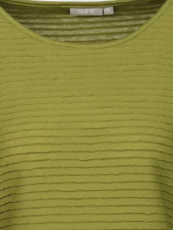 Damen Sure Damen Struktur Shirt mit 3/4 Arm