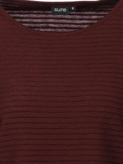 Damen Sure Damen Struktur Shirt mit 3/4 Arm