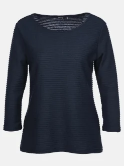 Damen Sure Damen Struktur Shirt mit 3/4 Arm