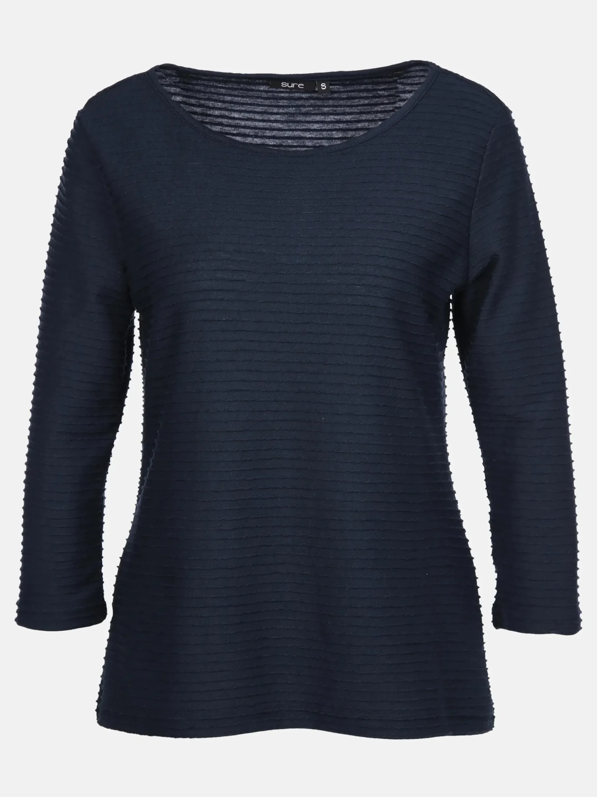 Damen Sure Damen Struktur Shirt mit 3/4 Arm