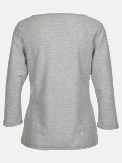 Damen Sure Damen Struktur Shirt mit 3/4 Arm