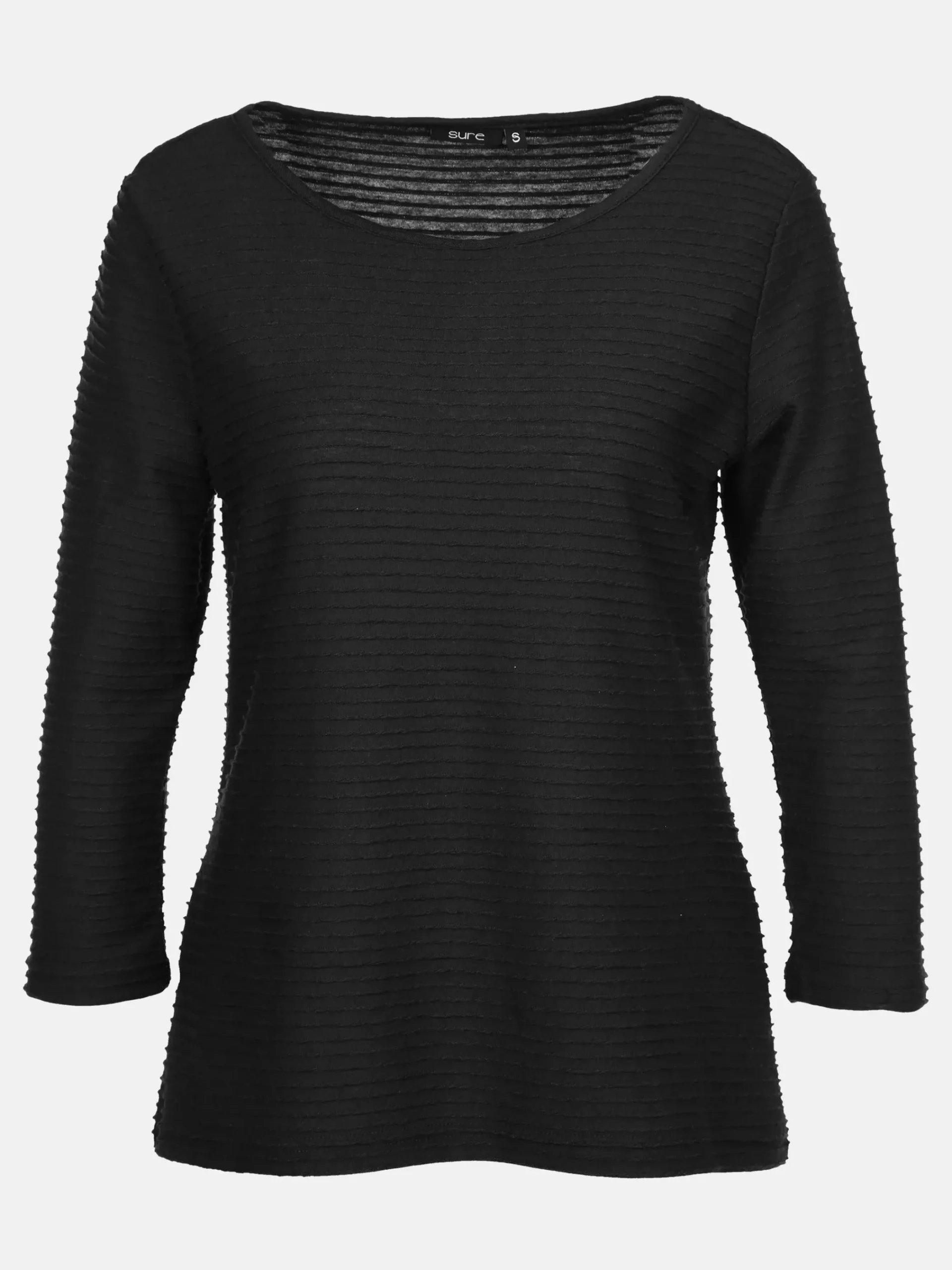 Damen Sure Damen Struktur Shirt mit 3/4 Arm