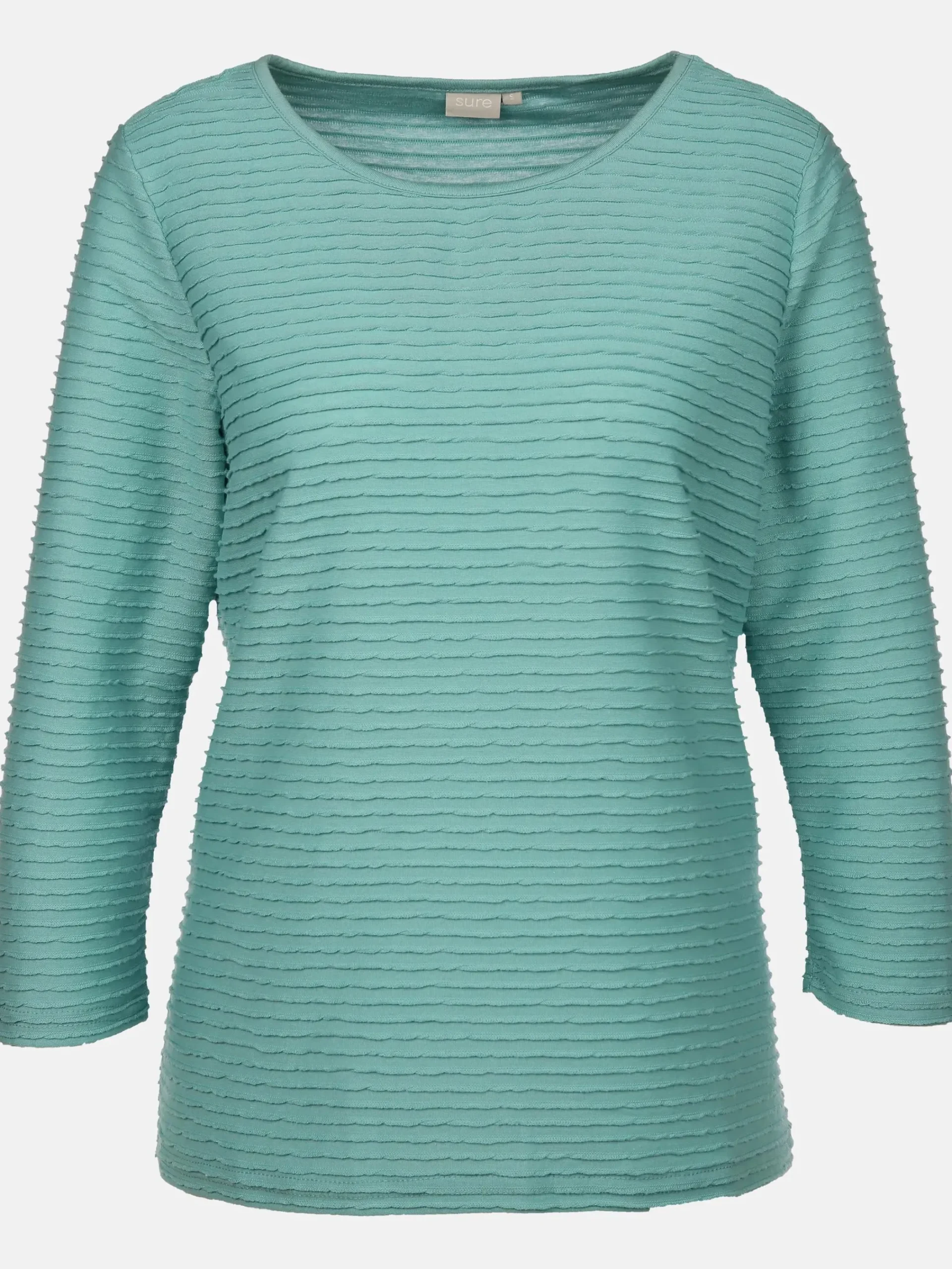 Damen Sure Damen Struktur Shirt mit 3/4 Arm