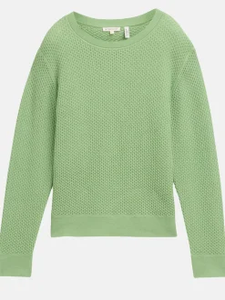 Damen Tom Tailor Damen Strukturpullover