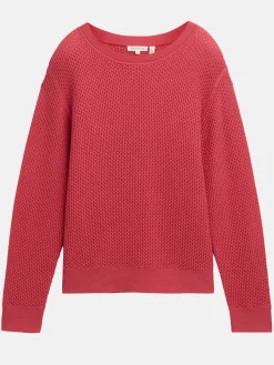 Damen Tom Tailor Damen Strukturpullover