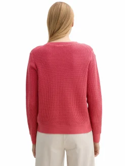 Damen Tom Tailor Damen Strukturpullover