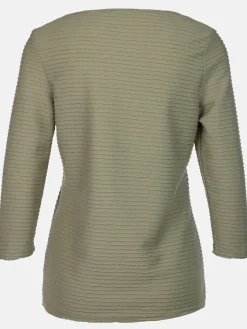 Damen Sure Damen Strukturshirt mit 3/4 Arm