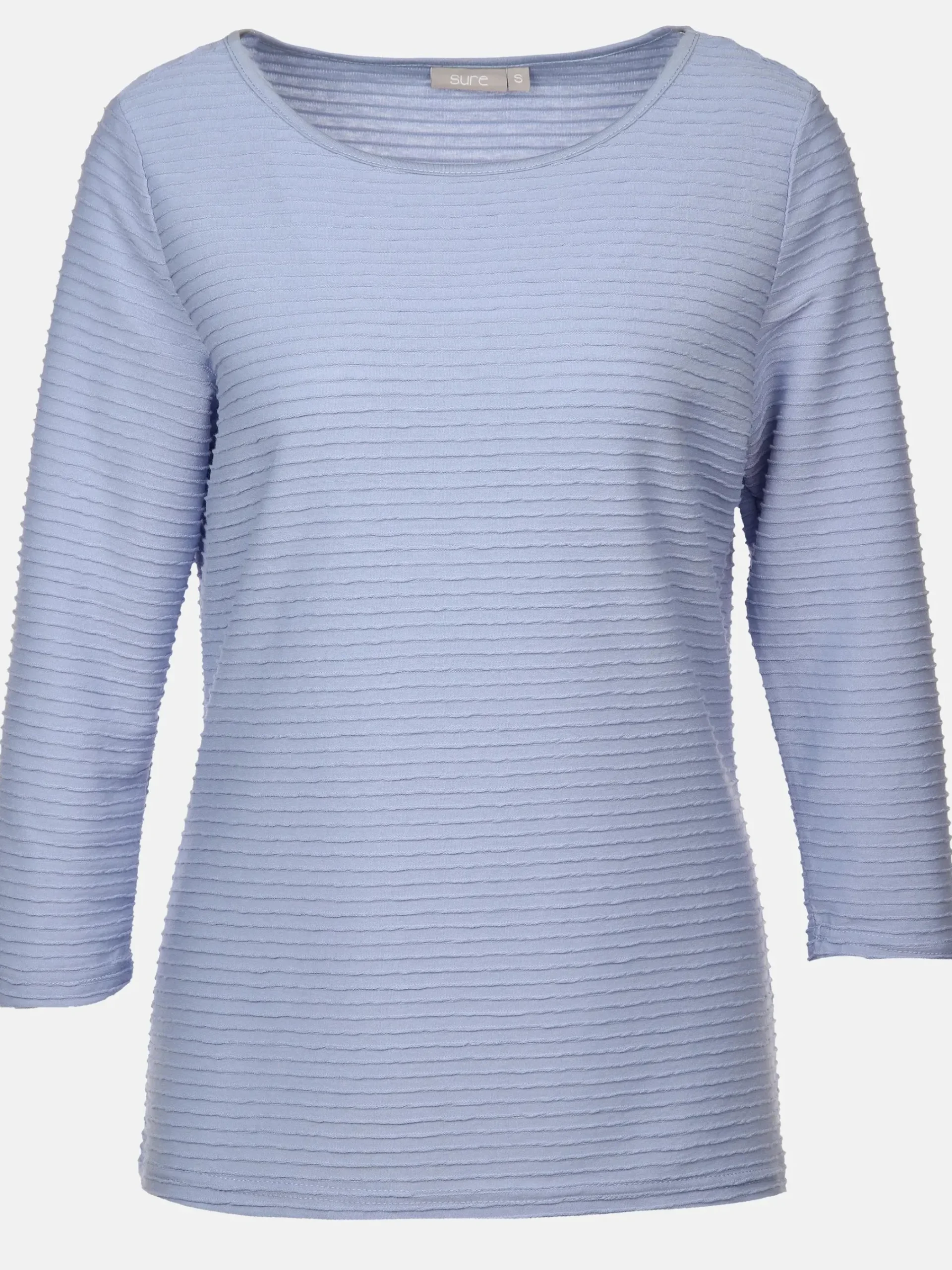 Damen Sure Damen Strukturshirt mit 3/4 Ärmel