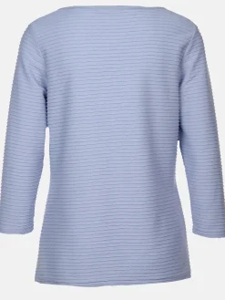 Damen Sure Damen Strukturshirt mit 3/4 Ärmel