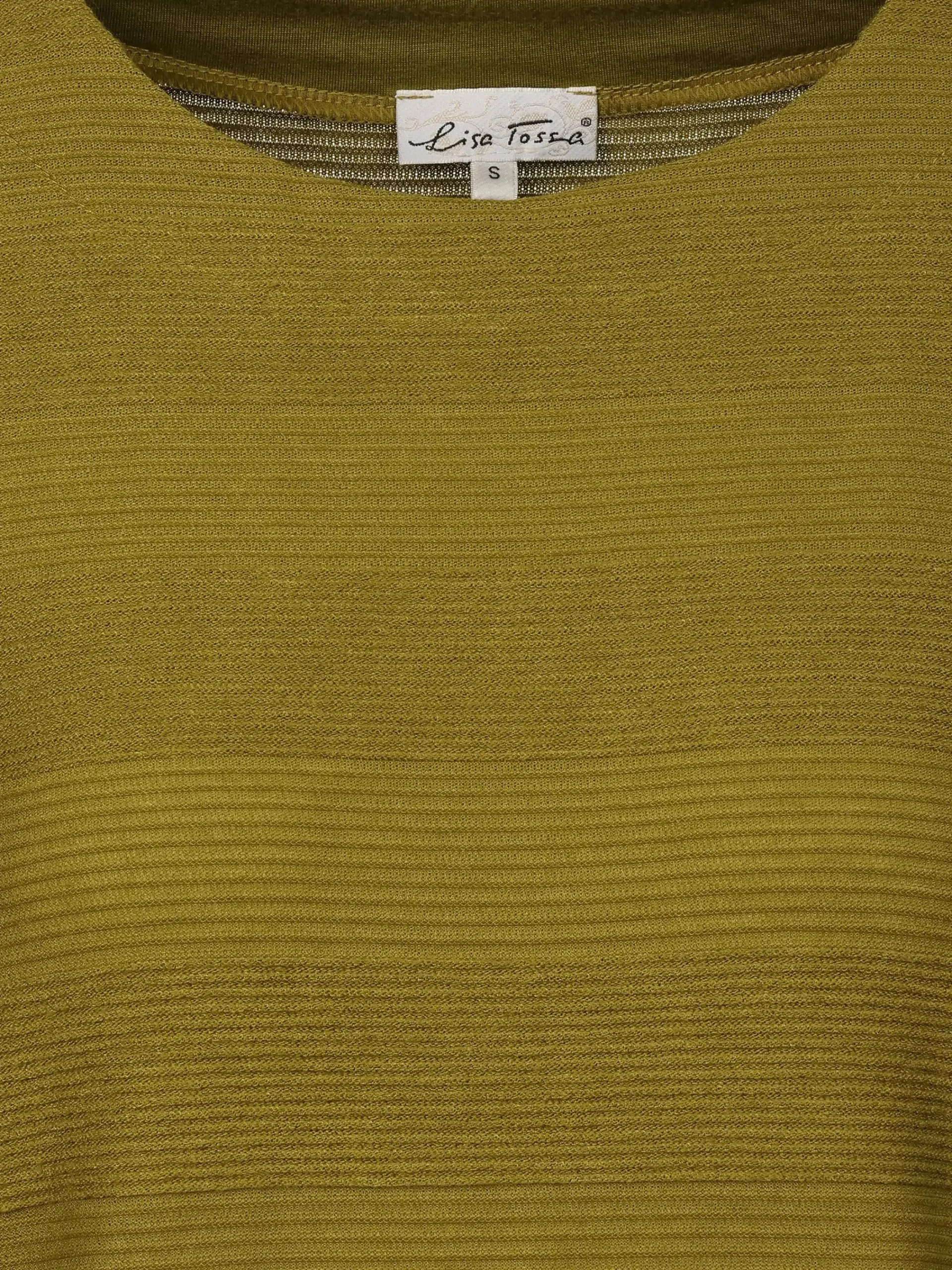 Damen Lisa Tossa Damen Struktur-Shirt mit Streifenoptik