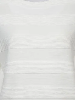 Damen Lisa Tossa Damen Strukturshirt unifarben