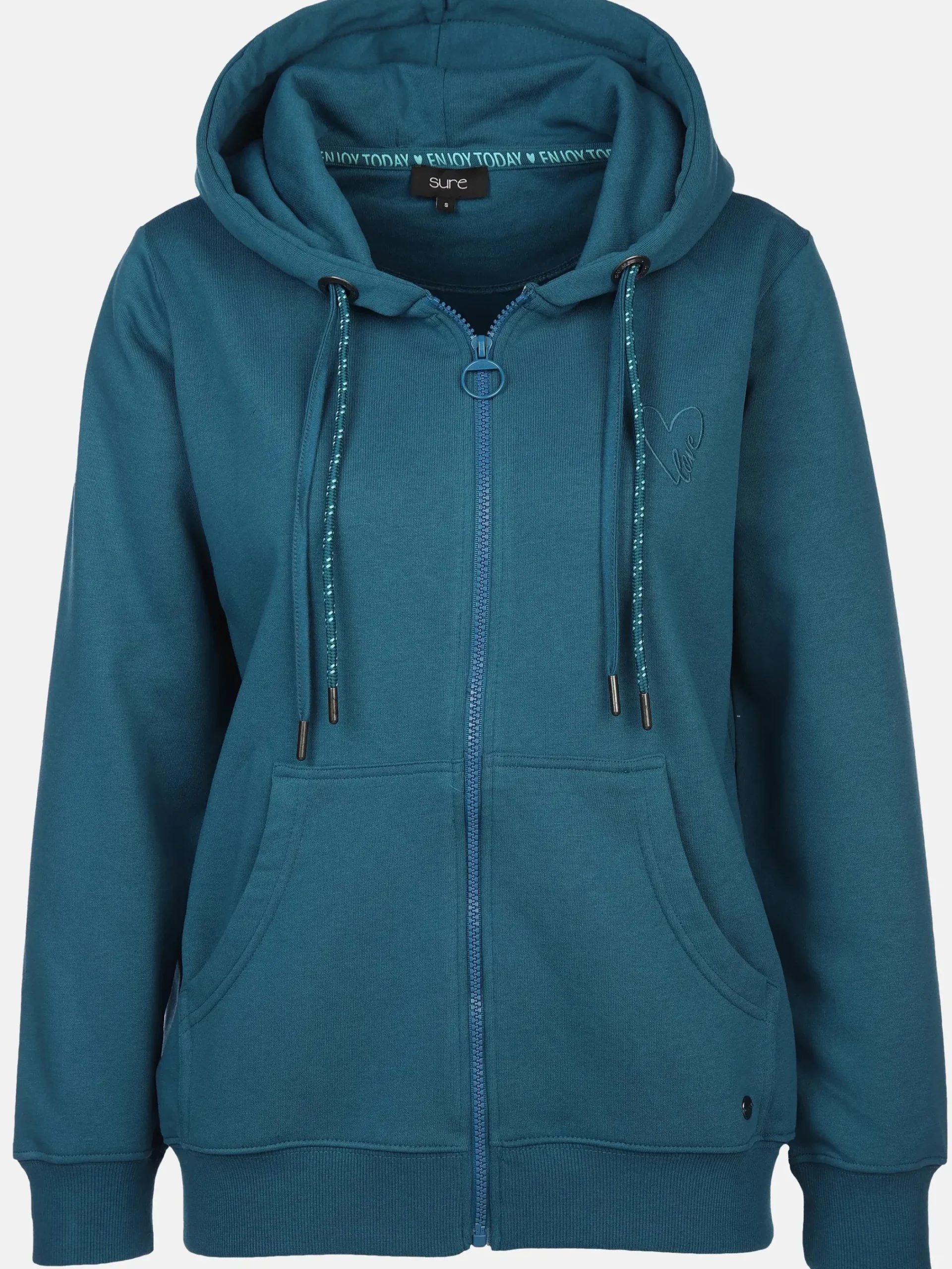 Damen Sure Damen Sweatcardigan mit Kapuze