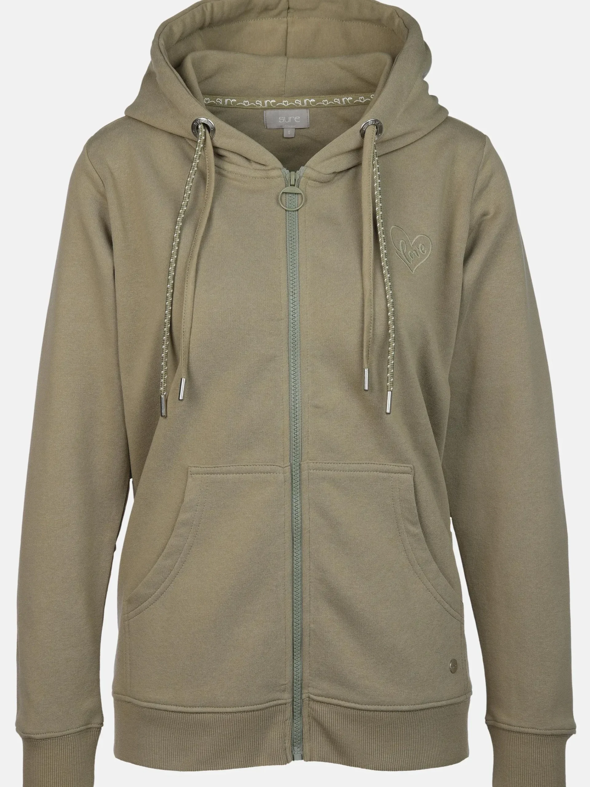 Damen Sure Damen Sweatcardigan mit Kapuze