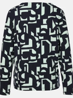 Damen Sure Damen Sweatshirt mit Alloverprint