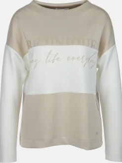 Damen Lisa Tossa Damen Sweatshirt mit Colorblocking