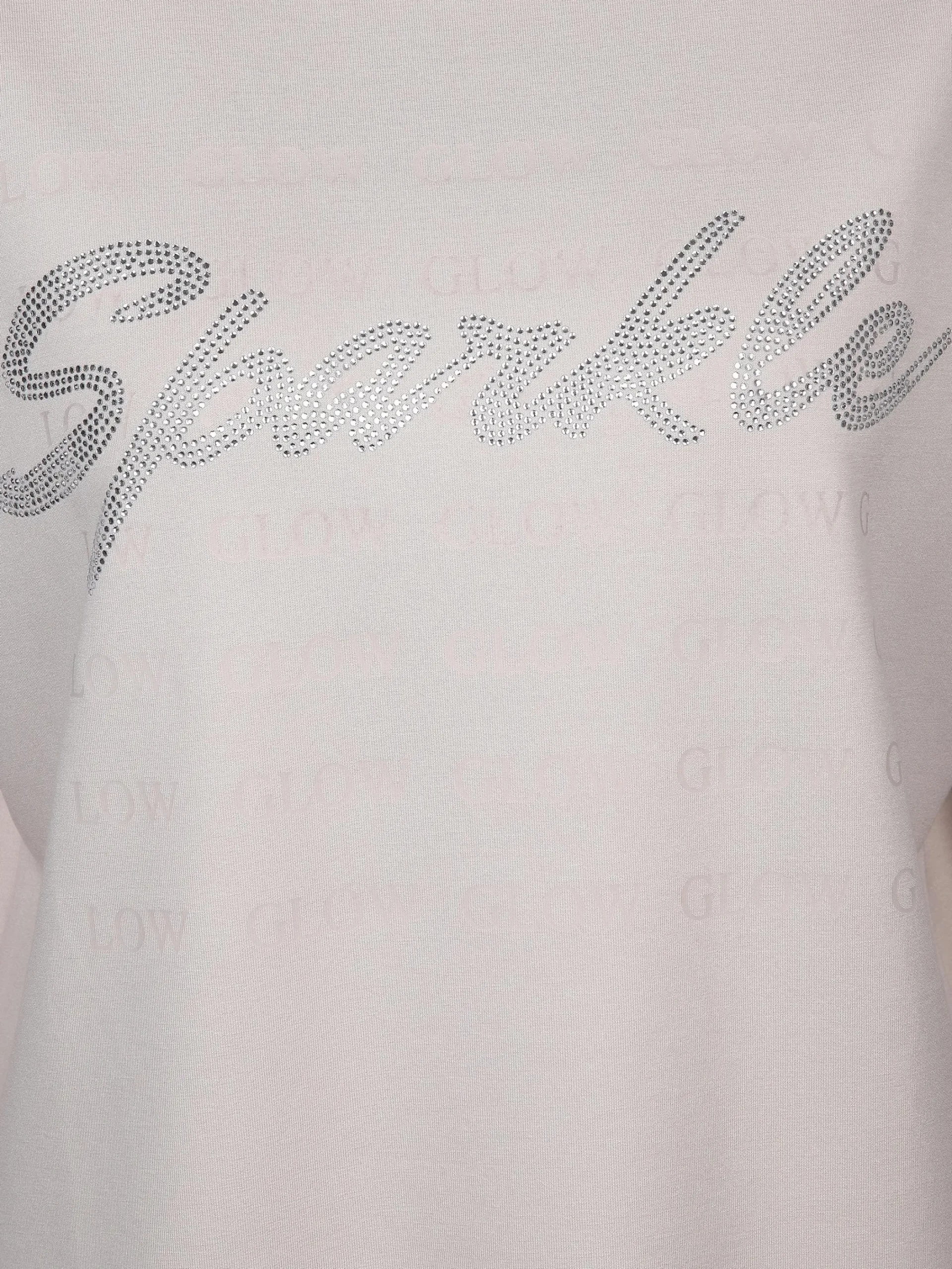Damen Sure Damen Sweatshirt mit Glitzerschrift