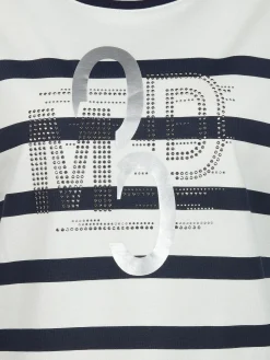 Damen Lisa Tossa Damen Sweatshirt mit Glitzersteinchen