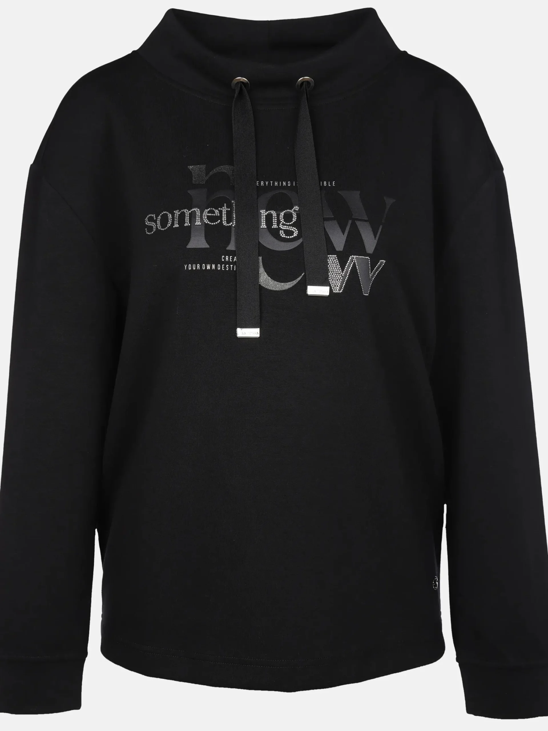 Damen Lisa Tossa Damen Sweatshirt mit hübschen Strasselementen