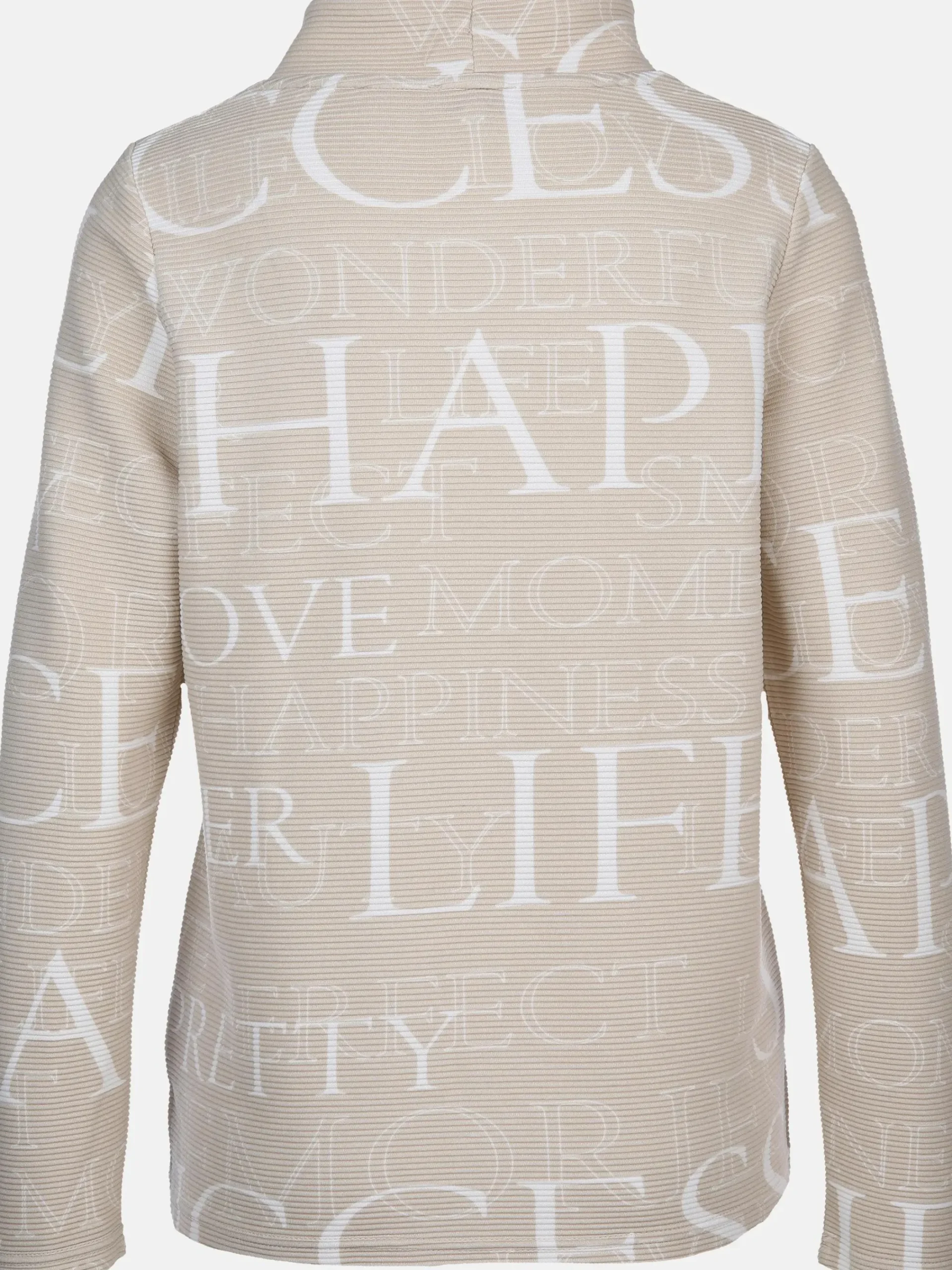 Damen Lisa Tossa Damen Sweatshirt mit Schriftprint und Glitzerdetails