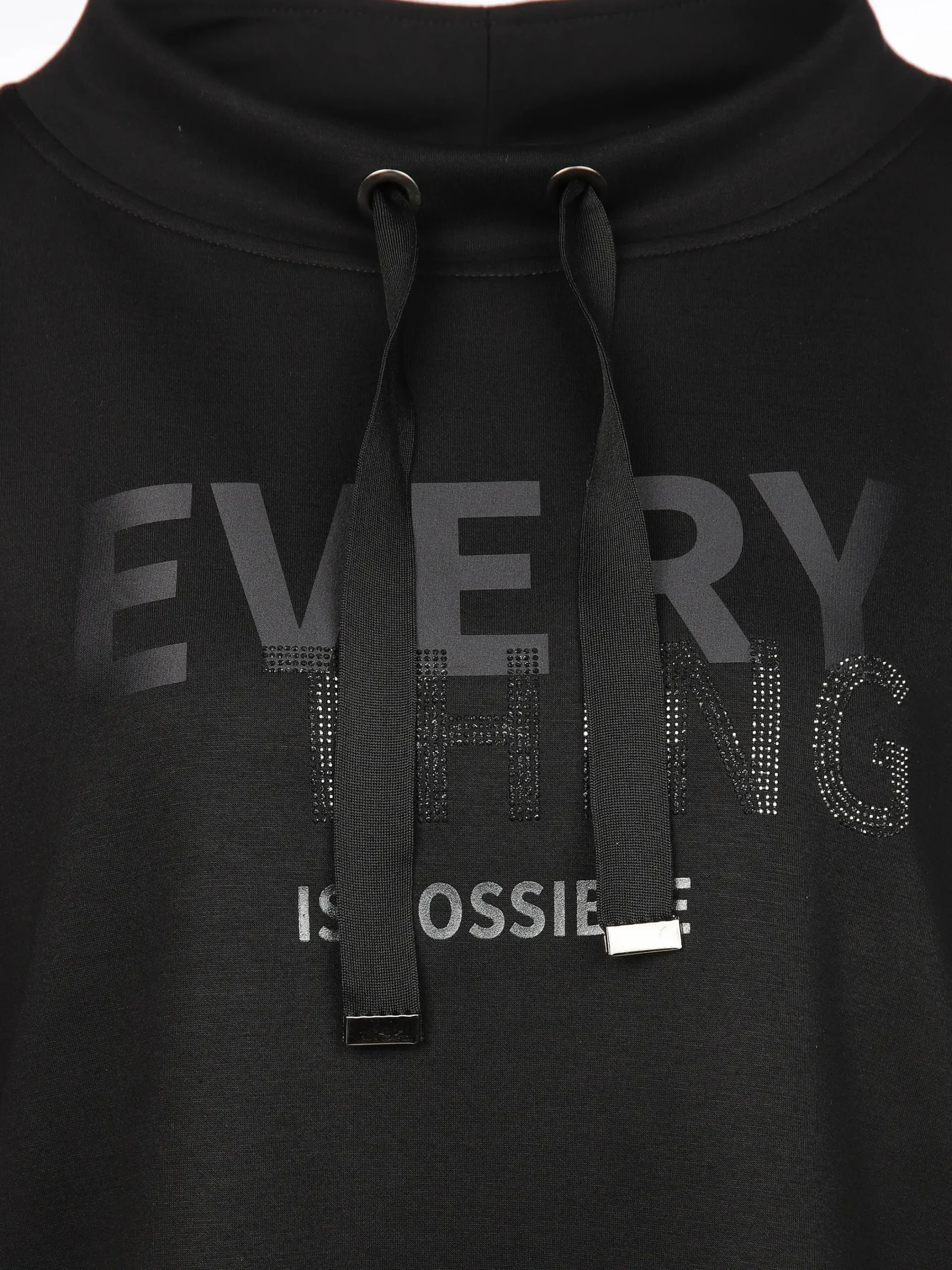 Damen Lisa Tossa Damen Sweatshirt mit Stehkragen