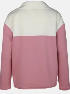 Damen Lisa Tossa Damen Sweatshirt mit Strasssteinchen