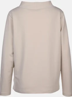 Damen Lisa Tossa Damen Sweatshirt mit Strassbesatz